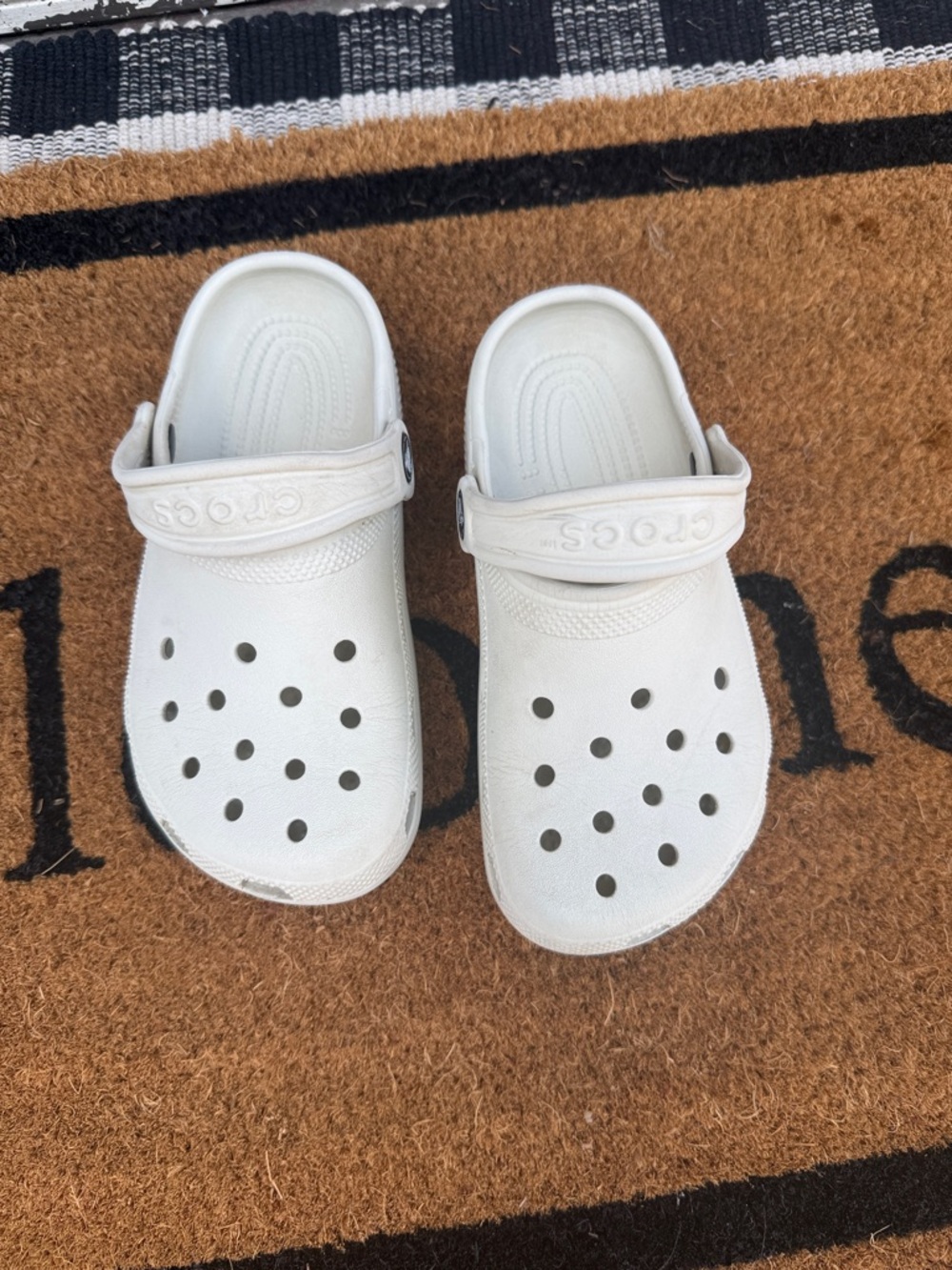 CROCS Kids Classic Clog - White